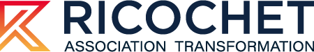 Ricochet Association Transformation Logo Ricochet Association Transformation Logo